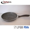 competitive price aluminum stone forged kitchen art pan